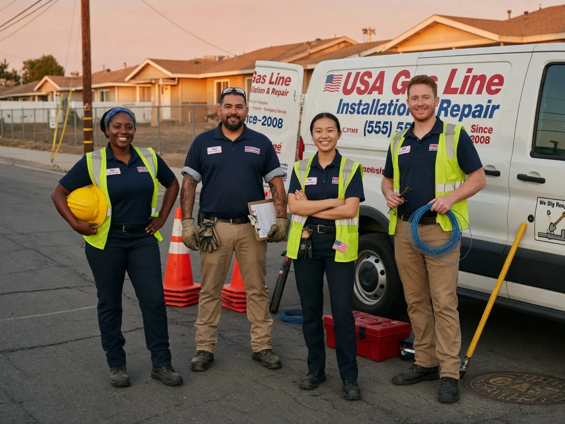 Gas Line Installation company in West Point, TX